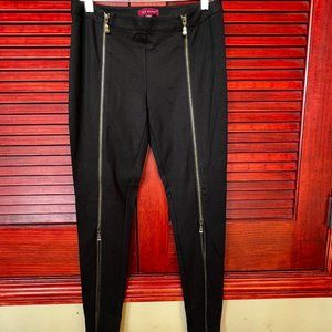 Ted Baker Black Skinny Legging/Zipper Pant